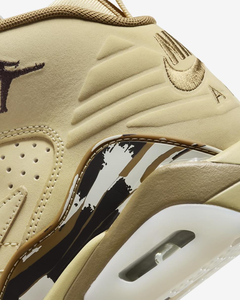 Jumpman MVP Team Gold/Brown Kelp/Sail/Shadow Brown | Womens Nike First Day Kicks