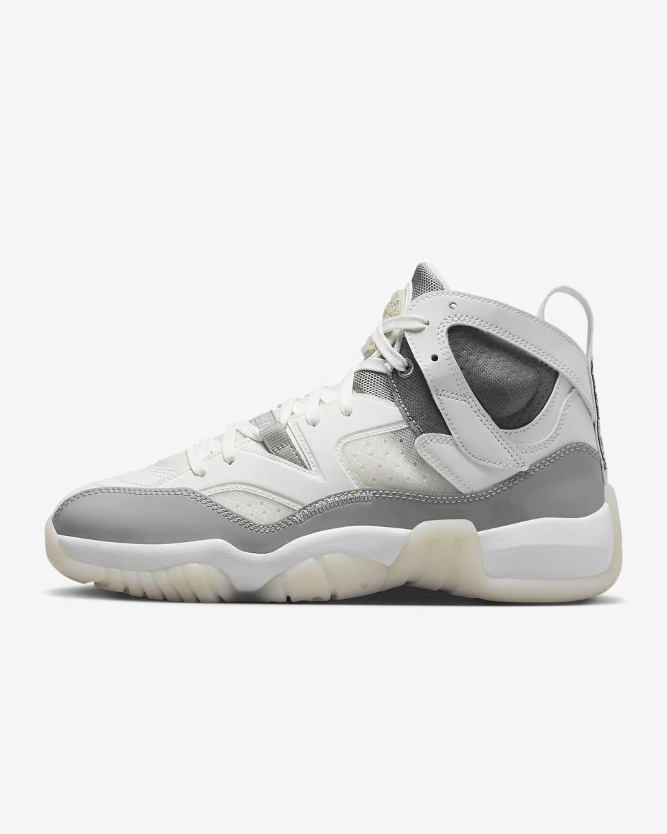 Jumpman Two Trey Medium Grey/Summit White/White | Womens Nike Lifestyle