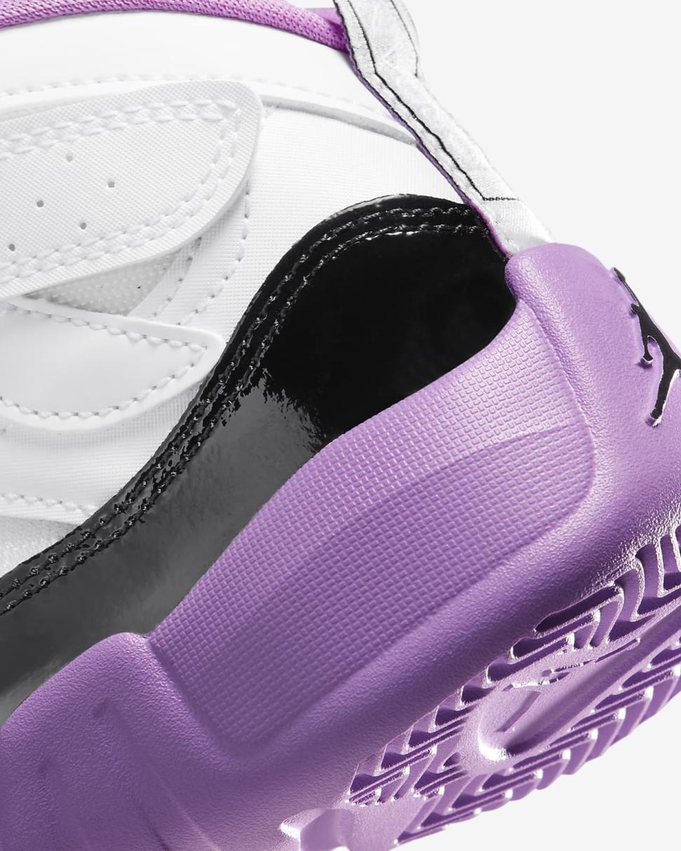 Jumpman Two Trey White/Barely Grape/Rush Fuchsia/Black | Kids Nike Jordan