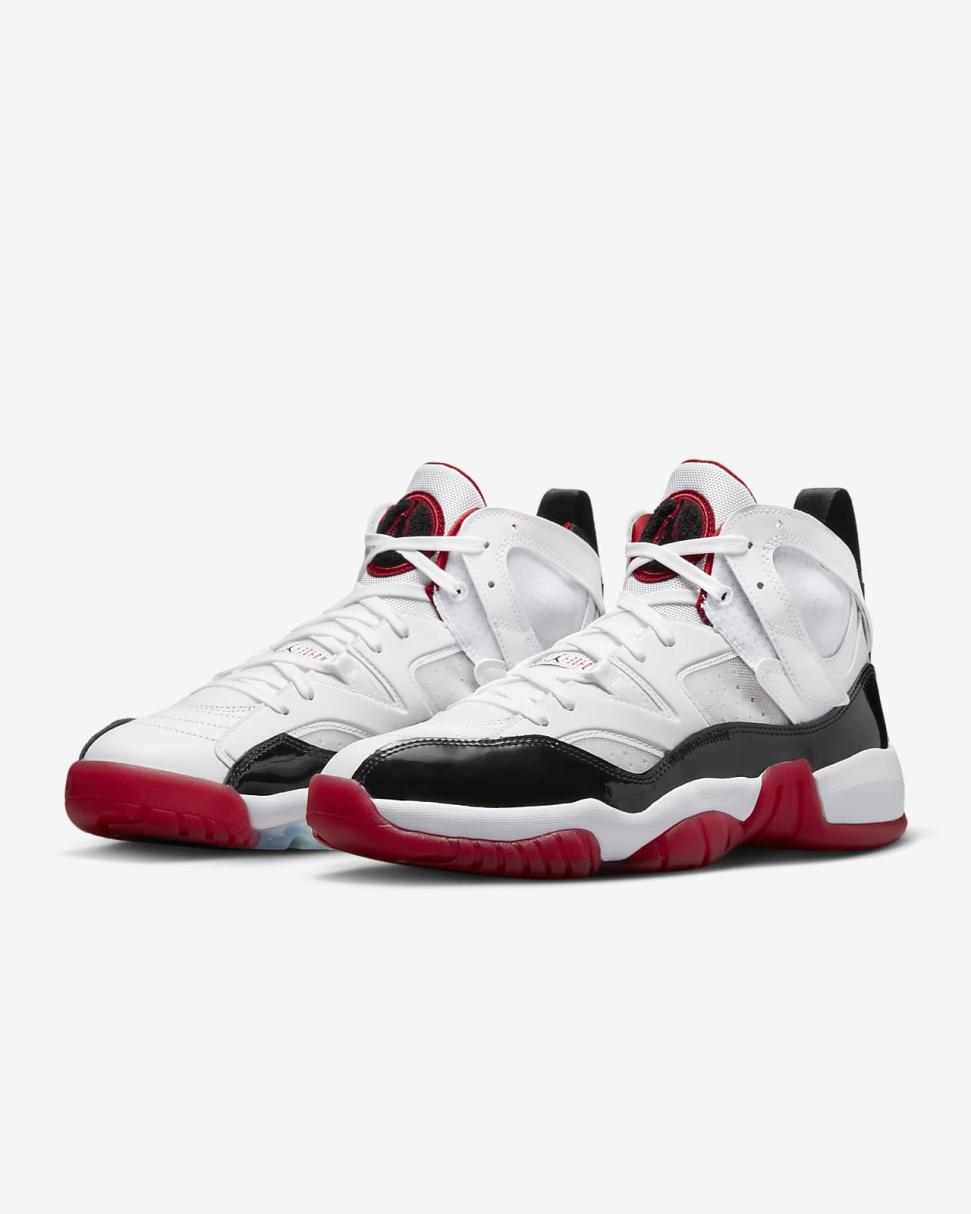 Jumpman Two Trey White/Gym Red/Black | Mens Nike Lifestyle