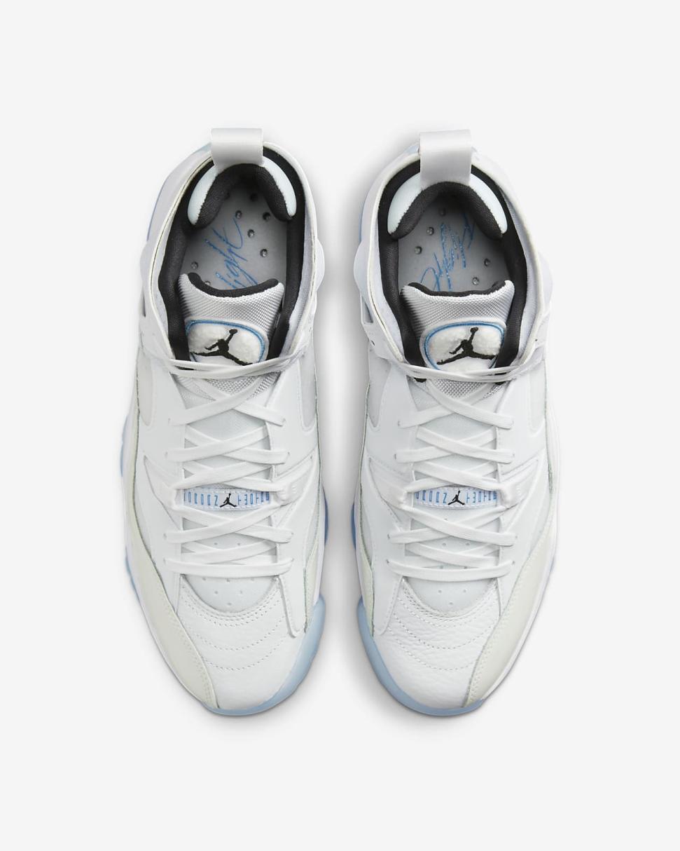 Jumpman Two Trey White/University Blue/Black | Mens Nike Lifestyle