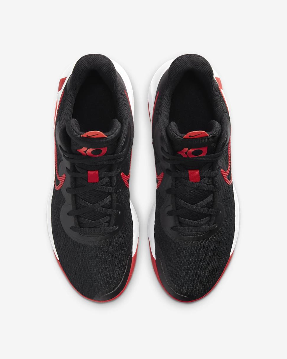 KD Trey 5 IX Black/White/Bright Crimson/University Red | Mens/Womens Nike Basketball