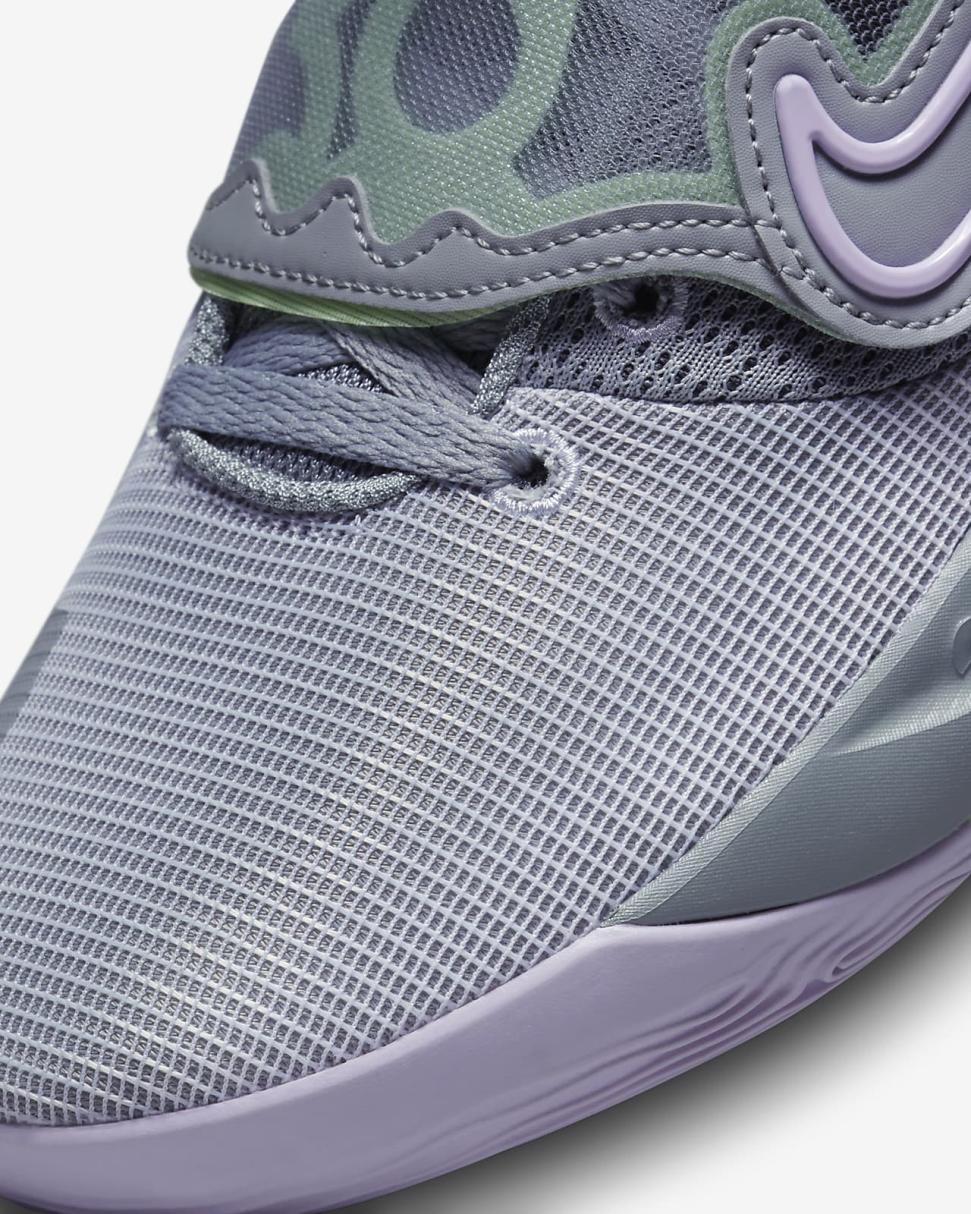 KD Trey 5 X Particle Grey/Lilac/Violet Frost/Football Grey | Mens Nike Basketball