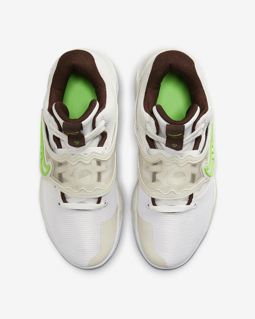 KD Trey 5 X Phantom/Green Strike/Light Orewood Brown/Earth | Mens/Womens Nike Basketball