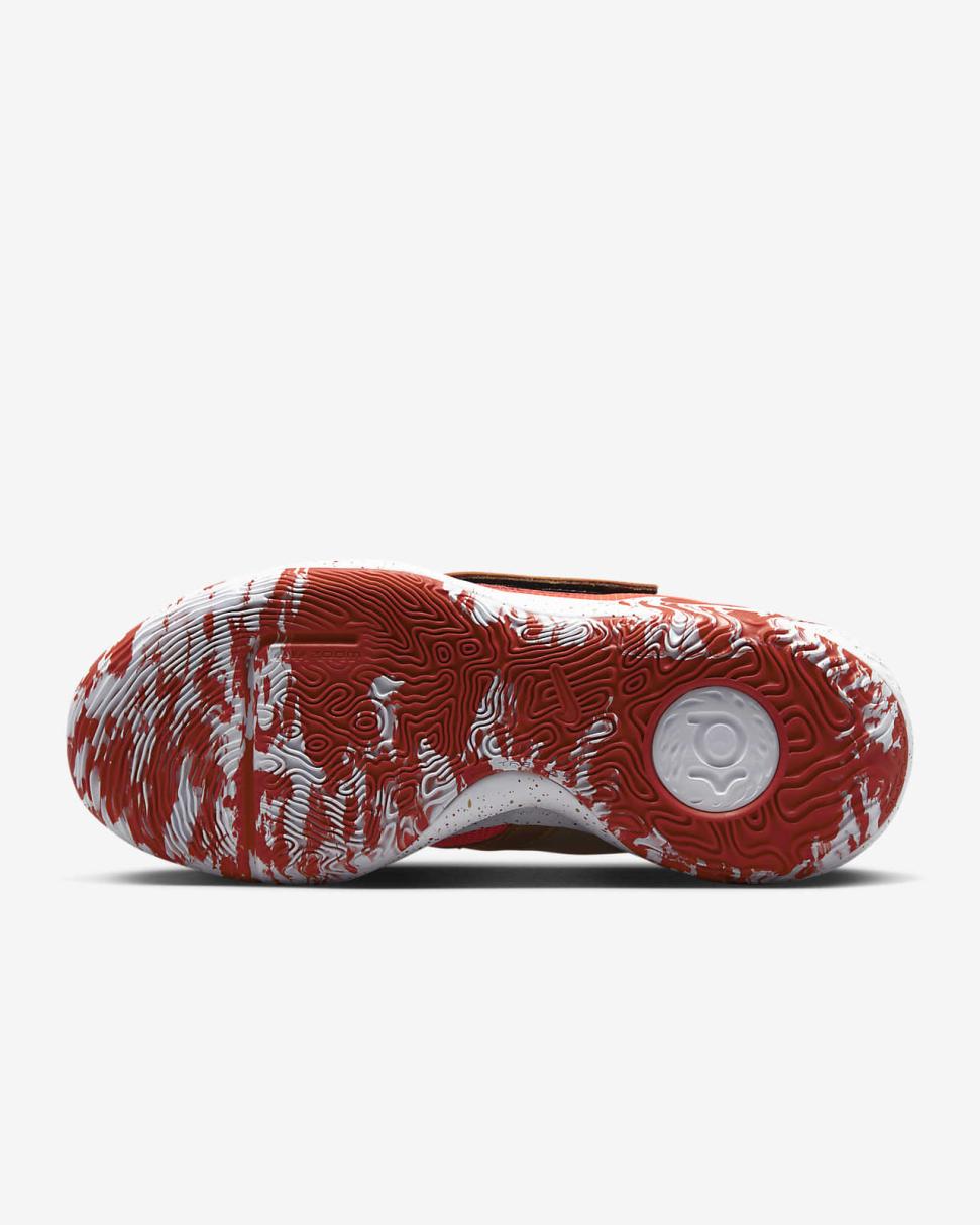 KD Trey 5 X University Red/Midnight Navy/Light Orewood Brown/Metallic Gold | Mens Nike Basketball