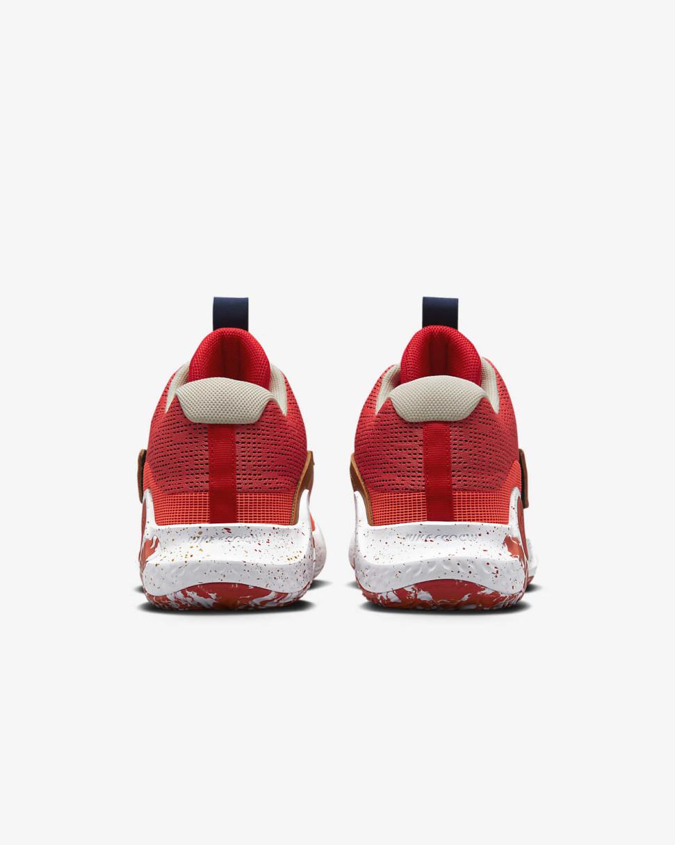 KD Trey 5 X University Red/Midnight Navy/Light Orewood Brown/Metallic Gold | Mens Nike Basketball