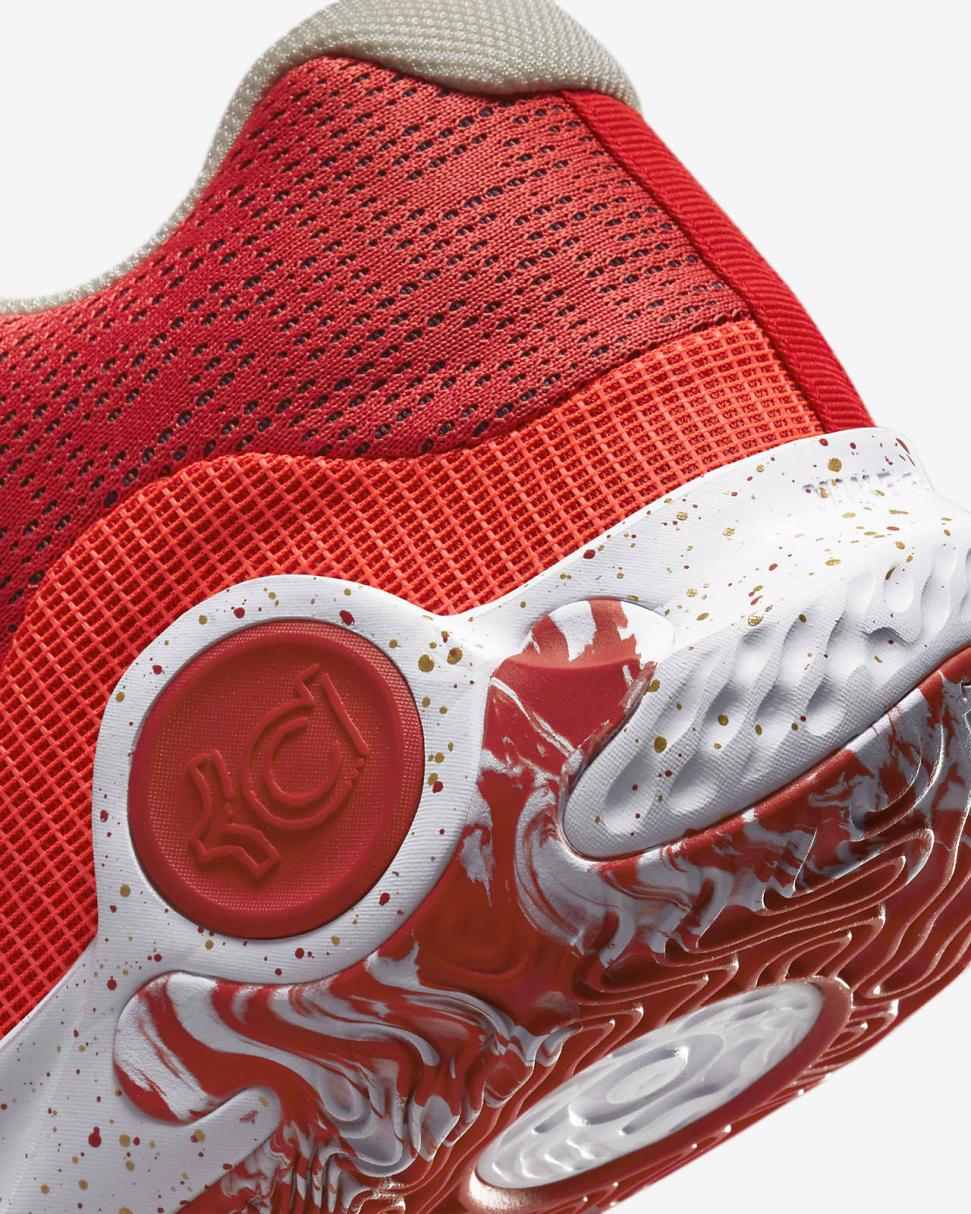 KD Trey 5 X University Red/Midnight Navy/Light Orewood Brown/Metallic Gold | Mens Nike Basketball