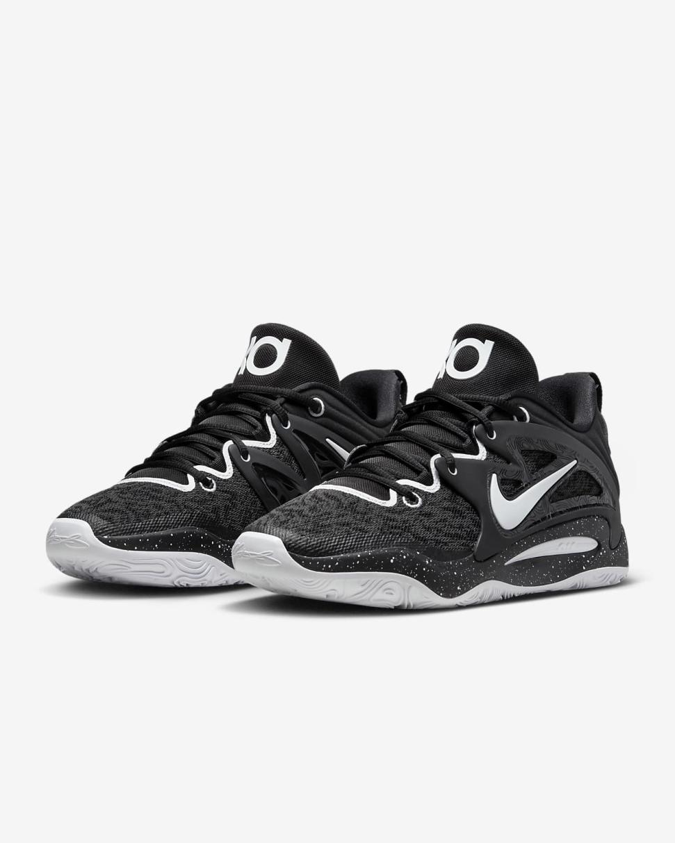 KD15 (Team) Black/Black/White | Mens/Womens Nike Basketball