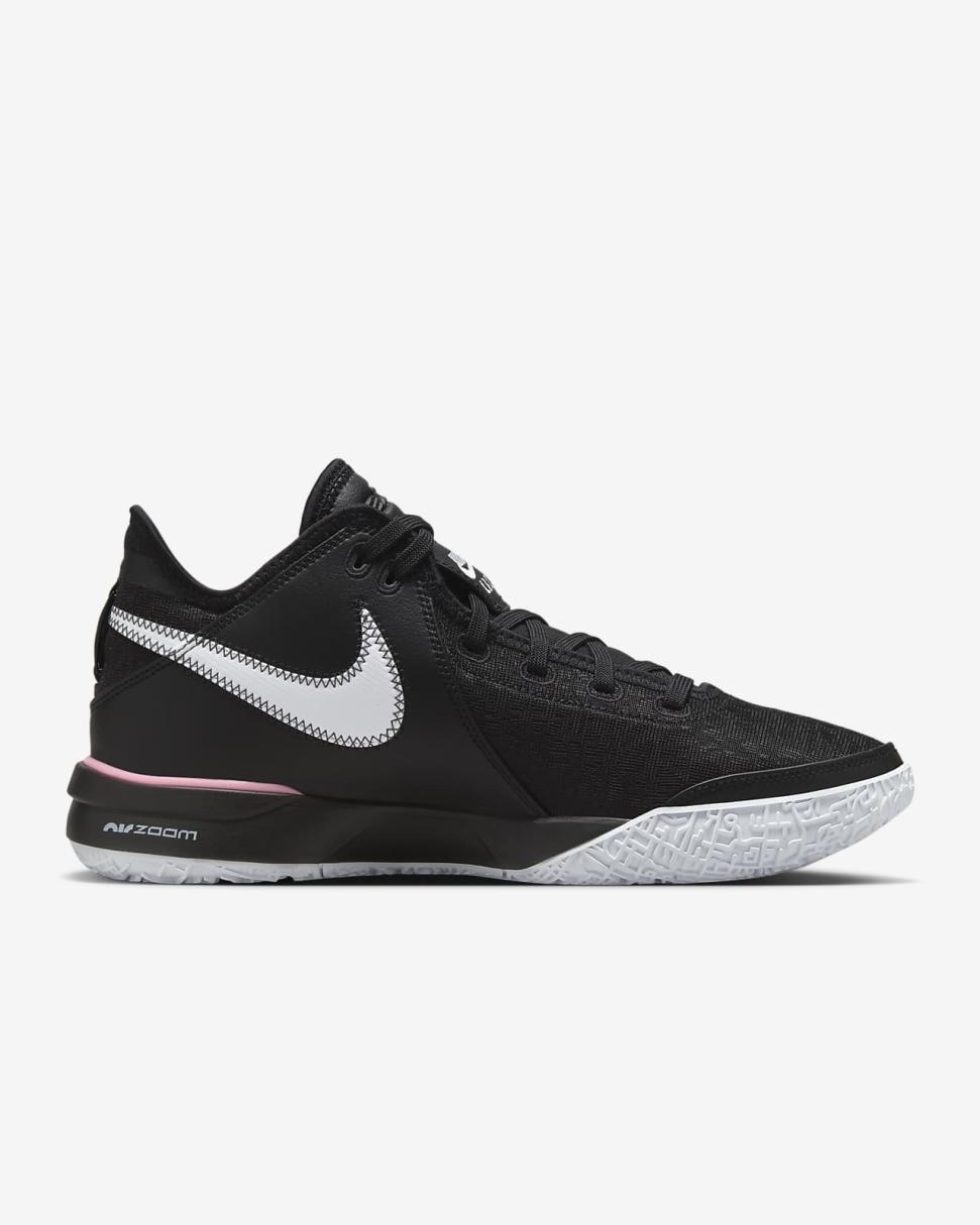 LeBron NXXT Gen Black/Medium Soft Pink/White | Mens Nike Basketball