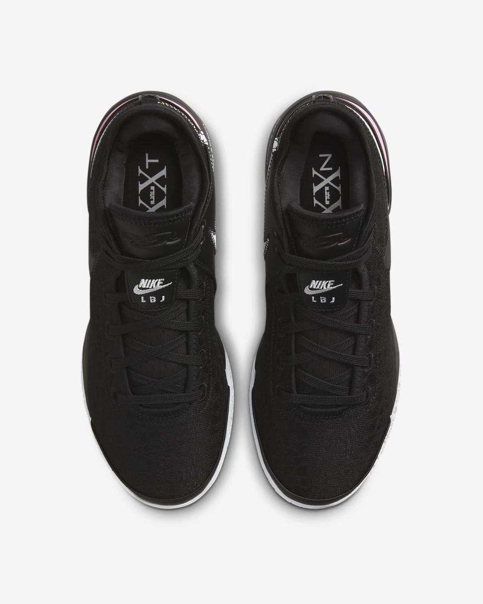 LeBron NXXT Gen Black/Medium Soft Pink/White | Mens Nike Basketball