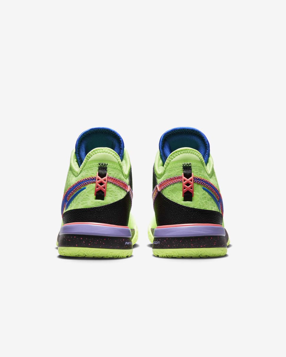 LeBron NXXT Gen Ghost Green/Space Purple/Black/Racer Blue | Mens/Womens Nike Basketball