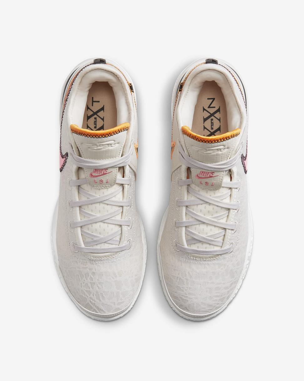 LeBron NXXT Gen Light Orewood Brown/Sesame/Sail/Coral Chalk | Mens/Womens Nike Basketball