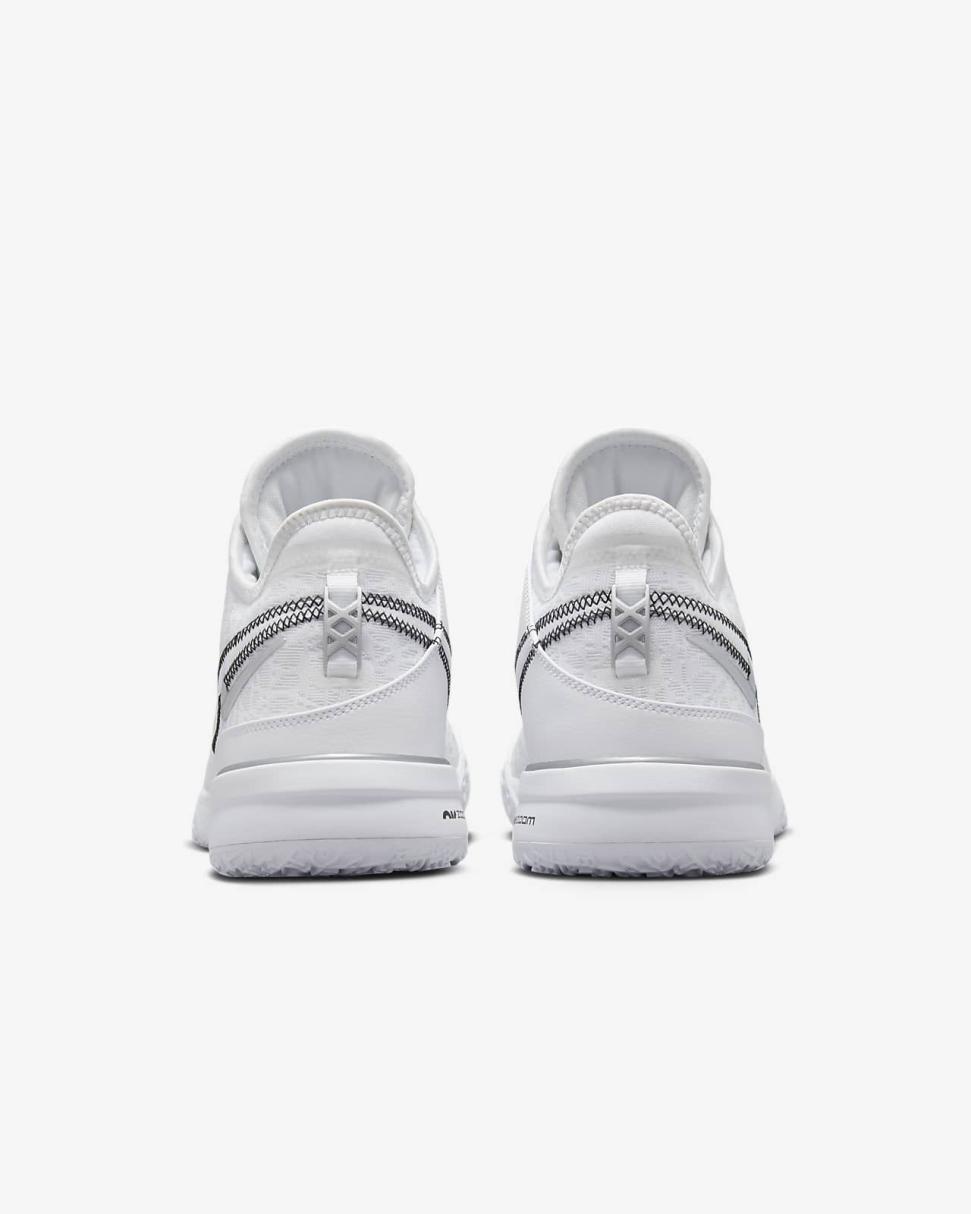 LeBron NXXT Gen White/Black/Metallic Silver | Mens/Womens Nike Basketball