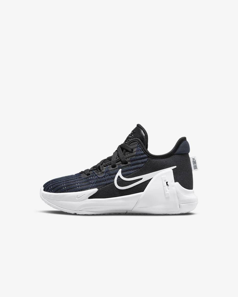 LeBron Witness 6 Black/Dark Obsidian/White | Kids Nike Basketball