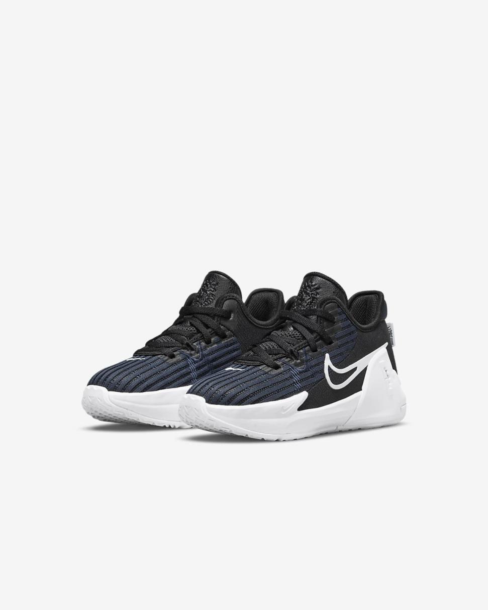 LeBron Witness 6 Black/Dark Obsidian/White | Kids Nike Basketball