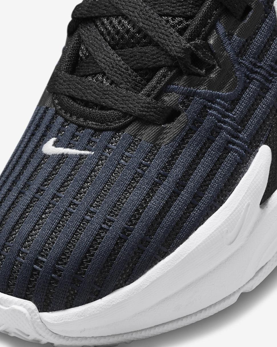 LeBron Witness 6 Black/Dark Obsidian/White | Kids Nike Basketball