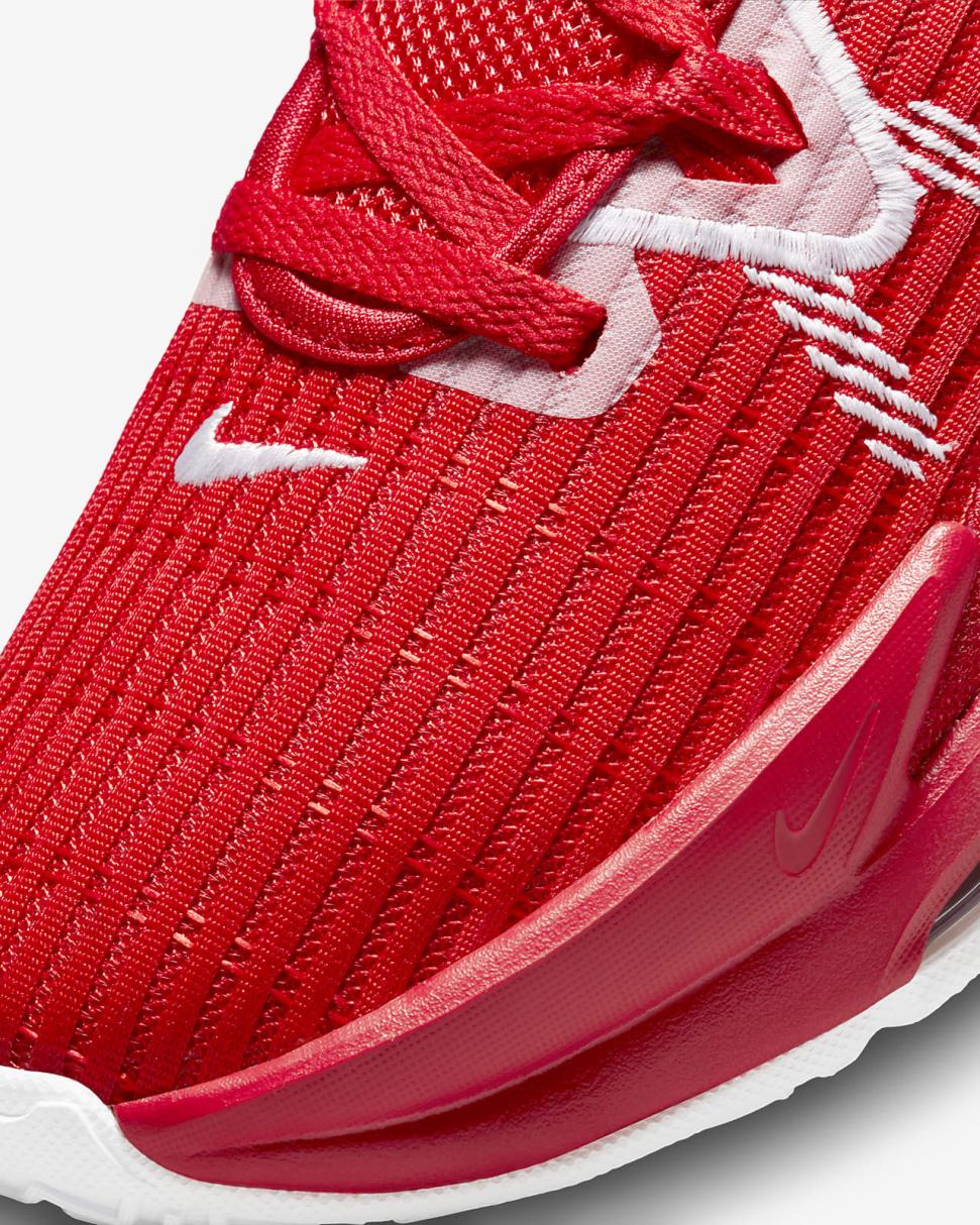 LeBron Witness 6 (Team) University Red/University Red/White | Mens/Womens Nike Basketball