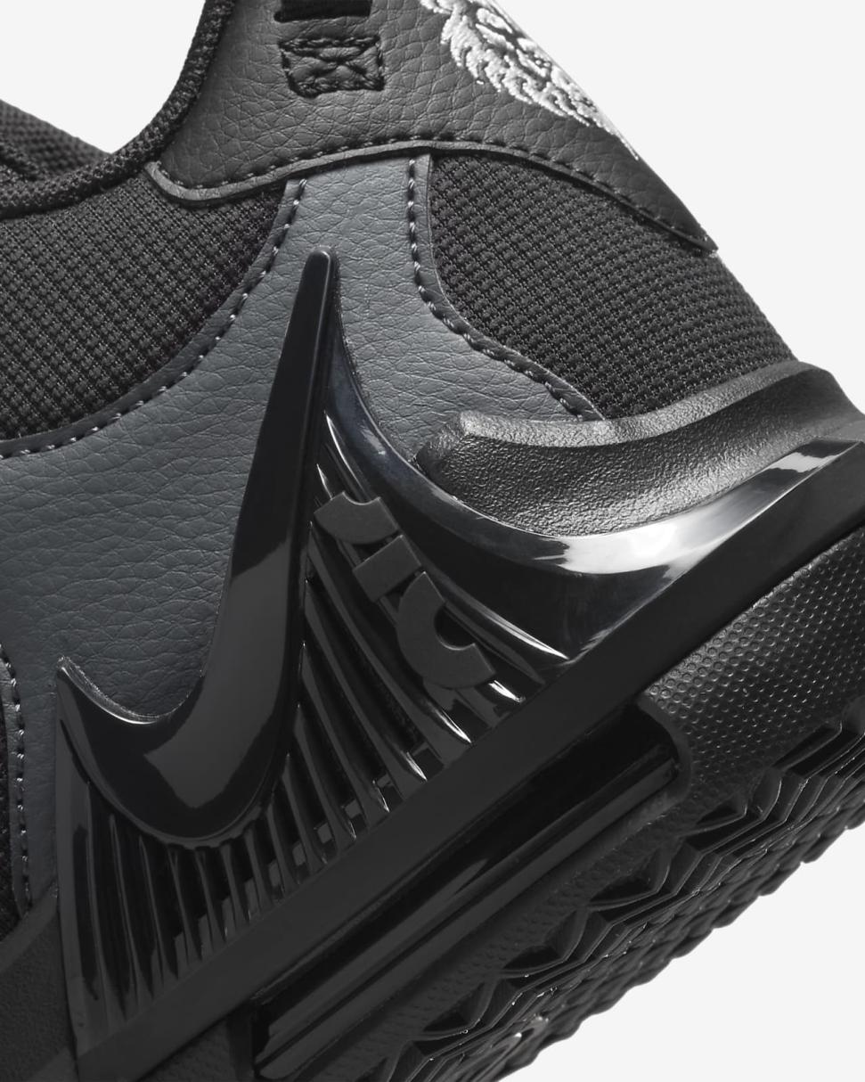 LeBron Witness 7 Black/Anthracite/White | Kids Nike First Day Kicks