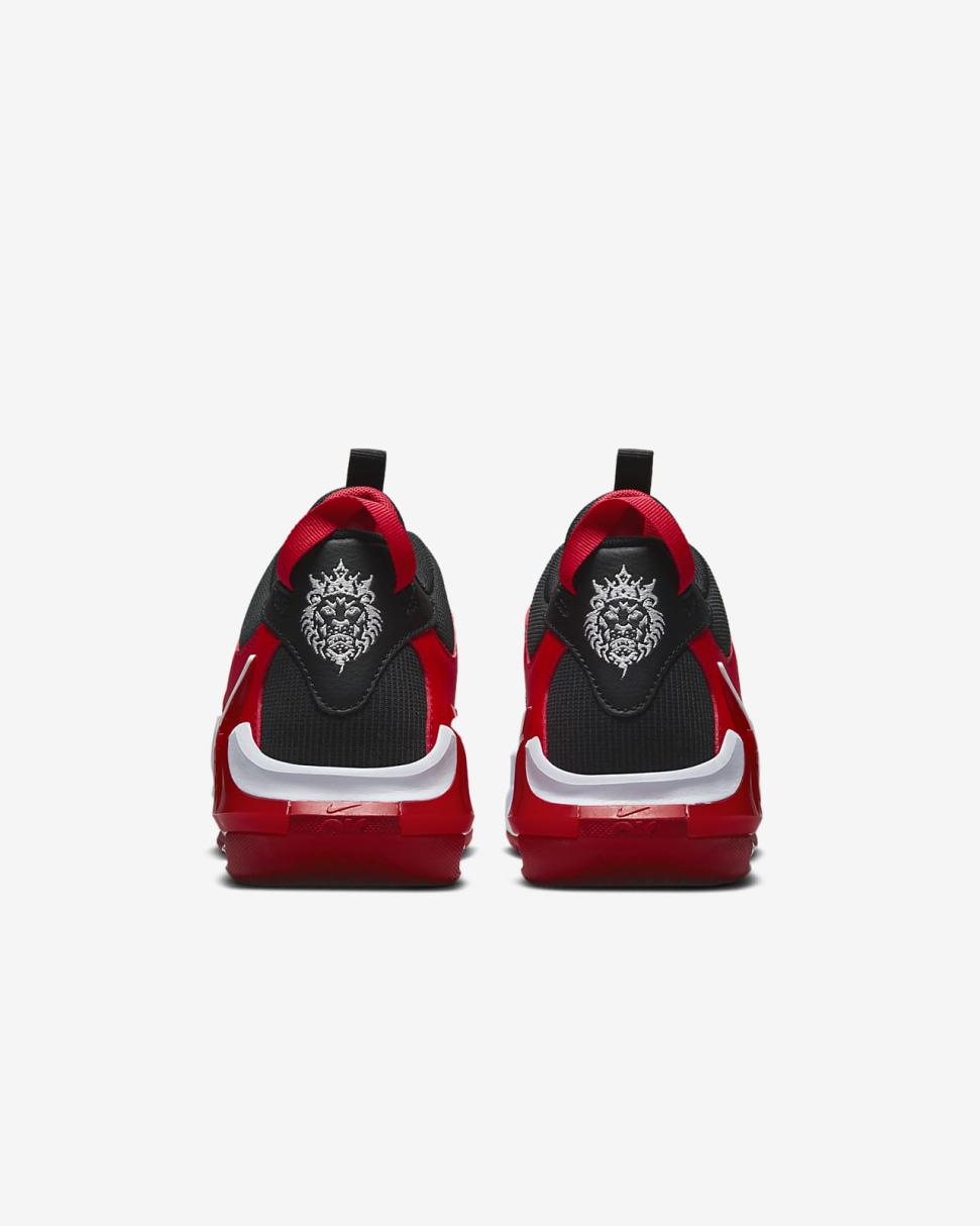 LeBron Witness 7 Black/University Red/White | Kids Nike First Day Kicks