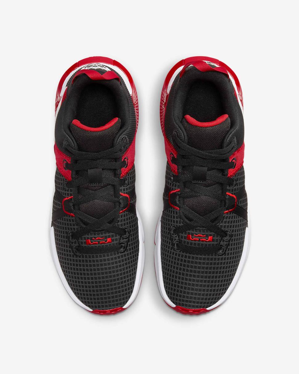 LeBron Witness 7 Black/University Red/White | Mens/Womens Nike Basketball