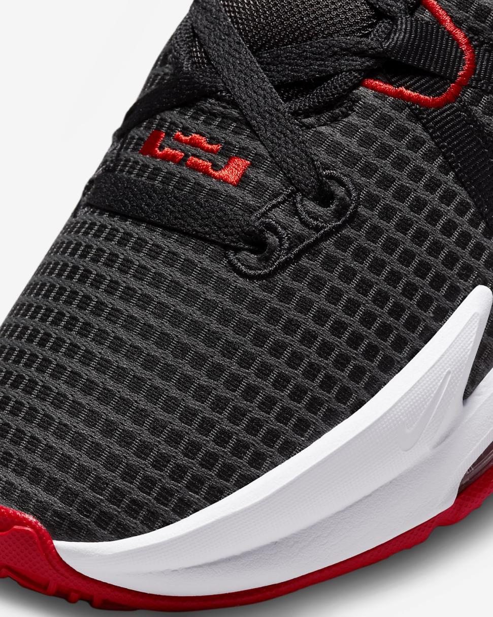 LeBron Witness 7 Black/University Red/White | Mens/Womens Nike Basketball