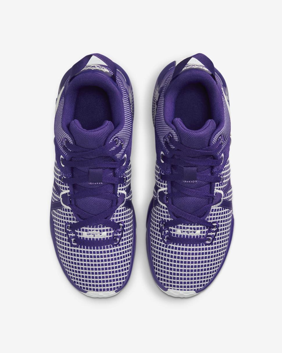LeBron Witness 7 (Team) Court Purple/Court Purple/White | Mens Nike Basketball
