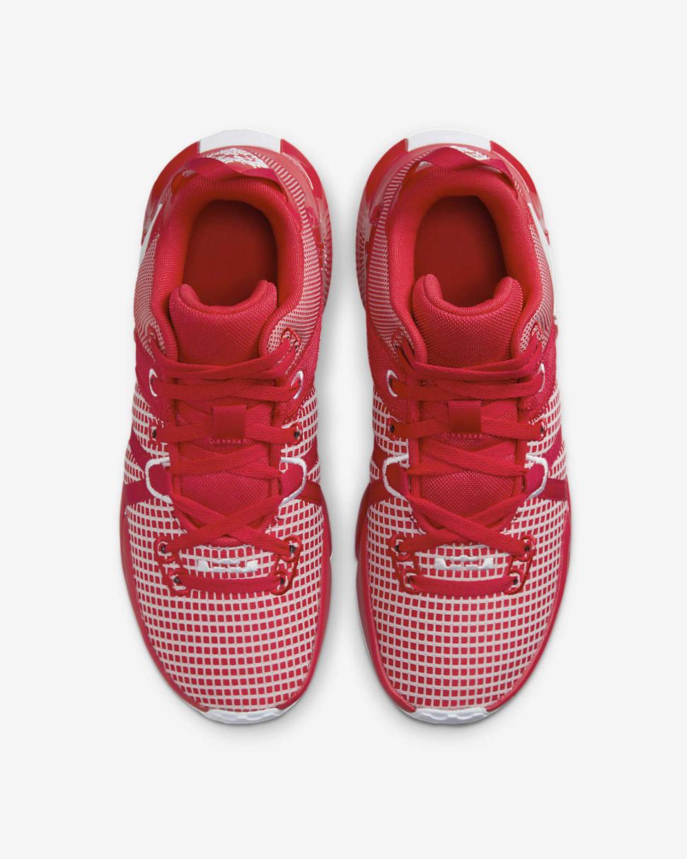 LeBron Witness 7 (Team) University Red/University Red/White | Mens Nike Basketball