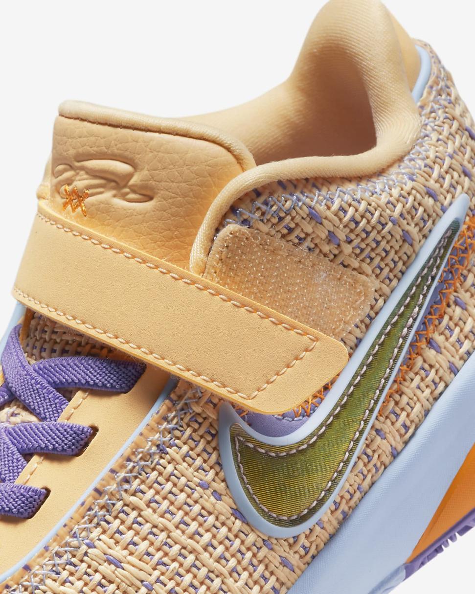 LeBron XX Celestial Gold/Cobalt Bliss/Space Purple/Multi-Color | Kids Nike Basketball