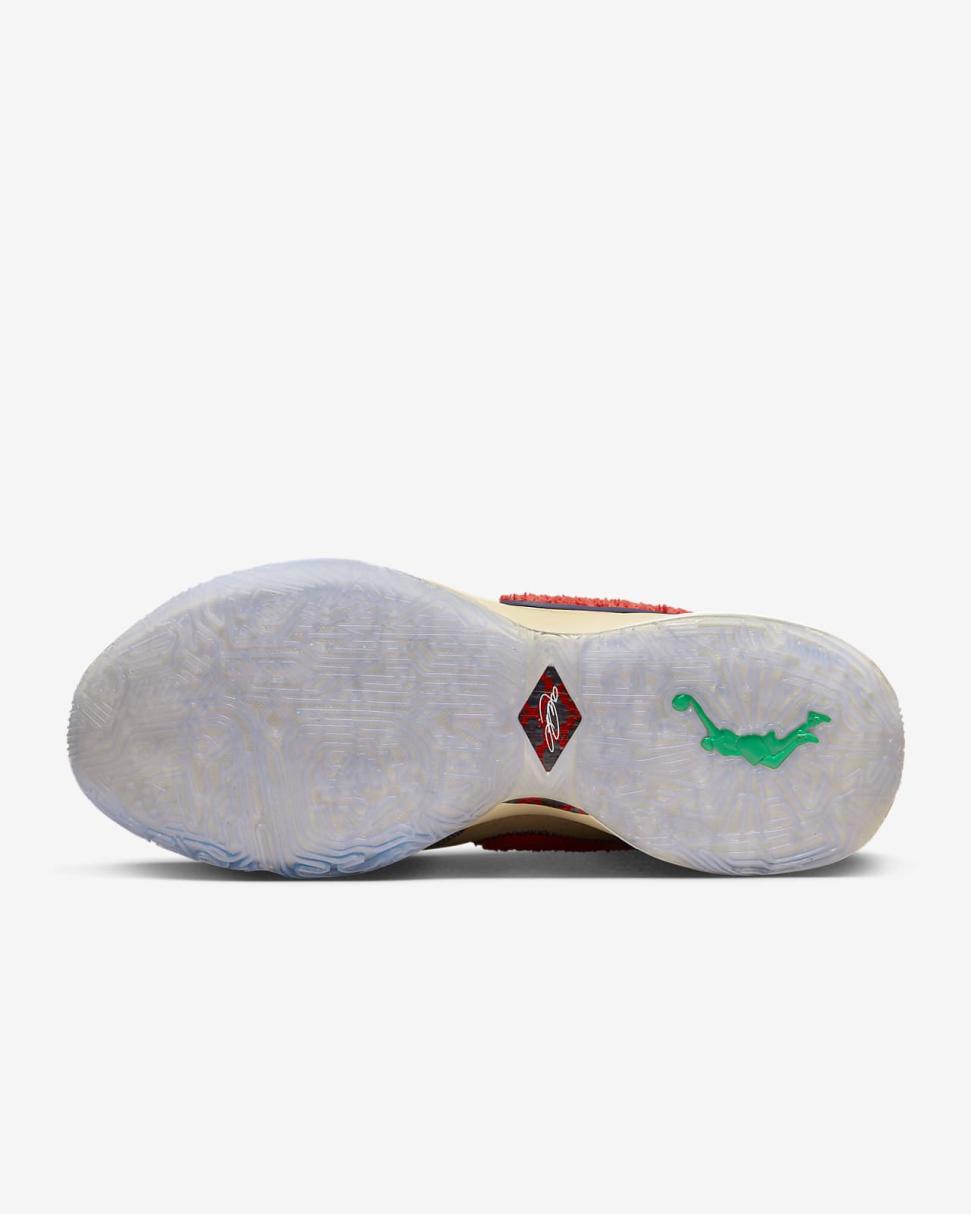 LeBron XX "Four Horsemen" Sesame/Sail/Midnight Navy/Light Crimson | Mens/Womens Nike Basketball