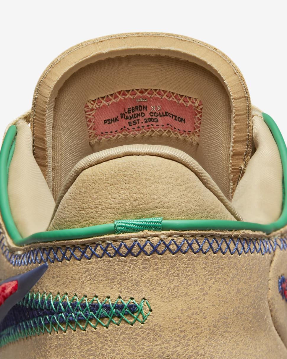 LeBron XX "Four Horsemen" Sesame/Sail/Midnight Navy/Light Crimson | Mens/Womens Nike Basketball