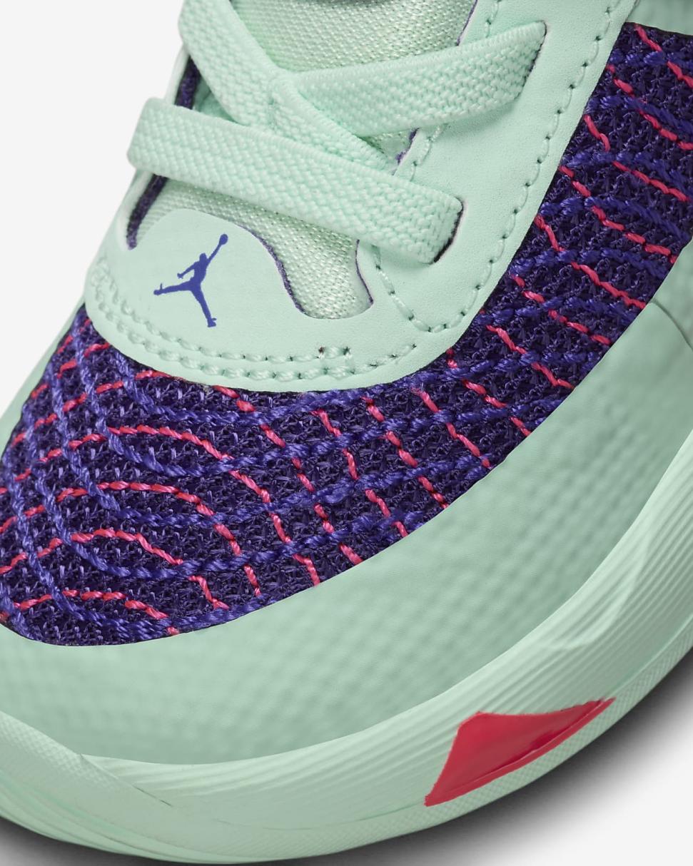 Luka 1 Mint Foam/Court Purple/Barely Volt/Racer Pink | Kids Nike Jordan