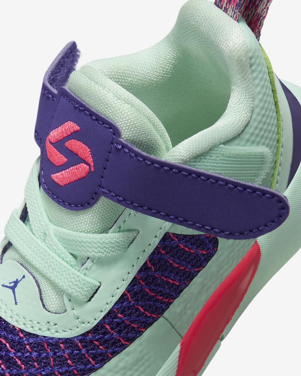Luka 1 Mint Foam/Court Purple/Barely Volt/Racer Pink | Kids Nike Jordan