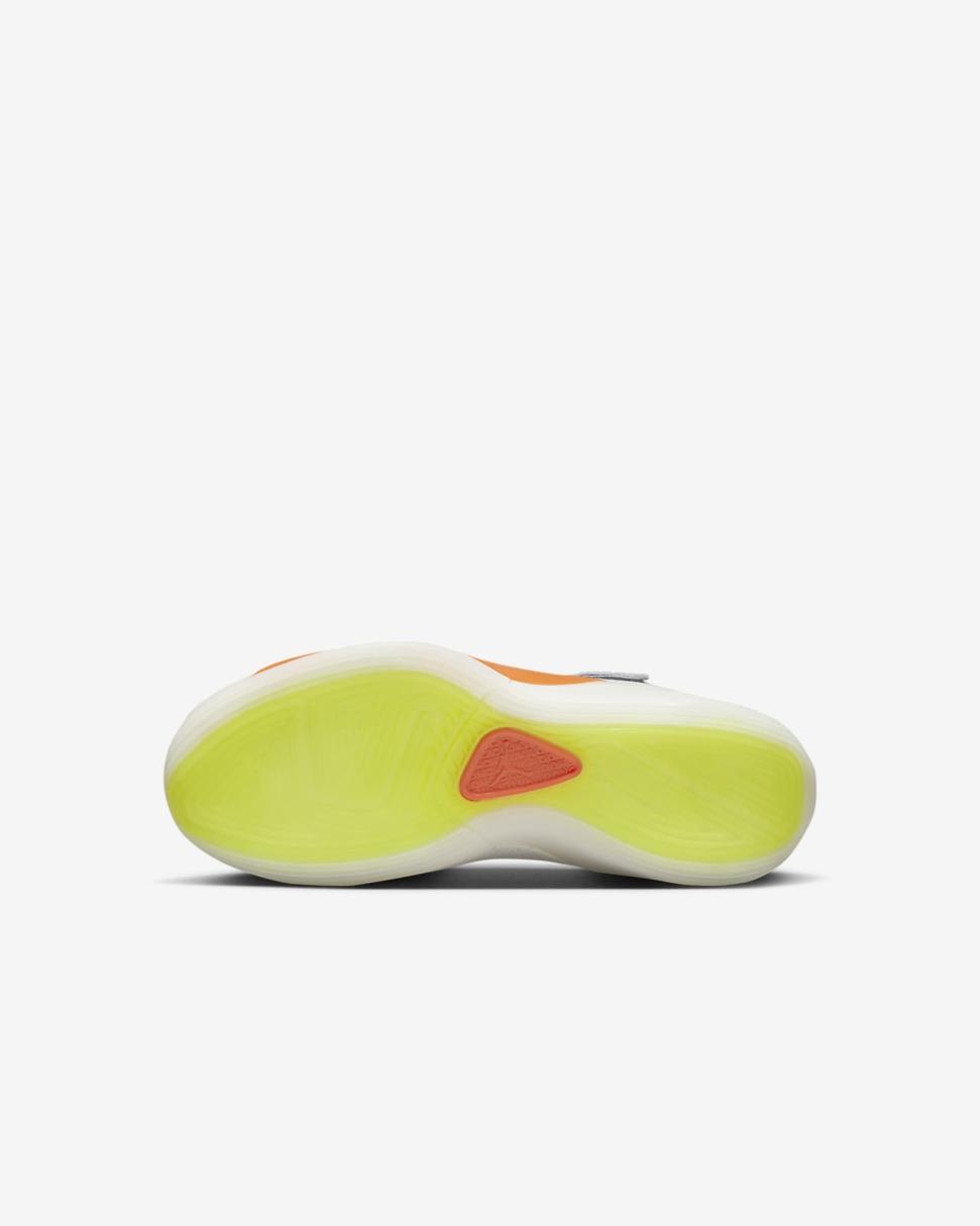 Luka 1 S Football Grey/Dark Marina Blue/Sail/Volt | Kids Nike Jordan