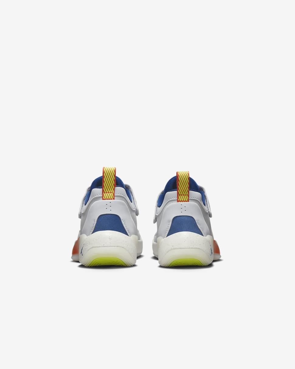 Luka 1 S Football Grey/Dark Marina Blue/Sail/Volt | Kids Nike Jordan