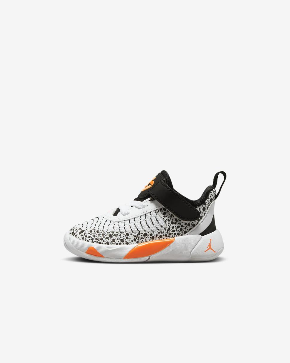 Luka 1 White/Black/Total Orange | Kids Nike Jordan