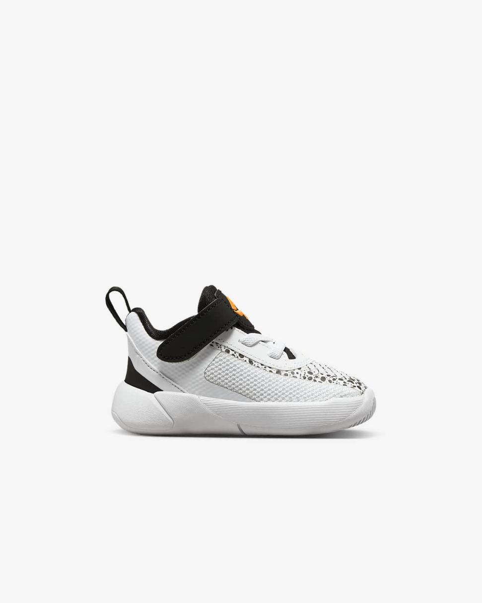 Luka 1 White/Black/Total Orange | Kids Nike Jordan