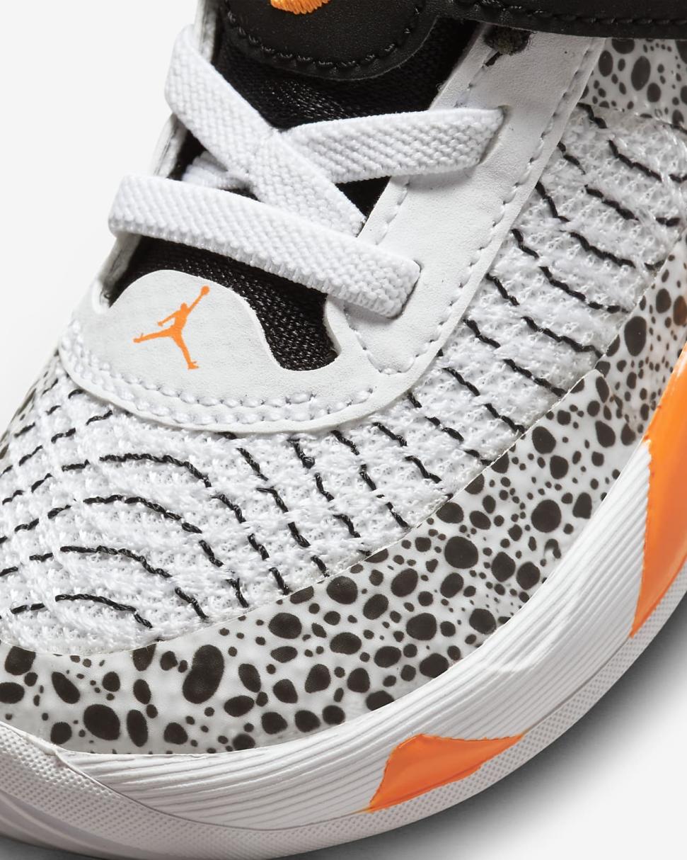 Luka 1 White/Black/Total Orange | Kids Nike Jordan