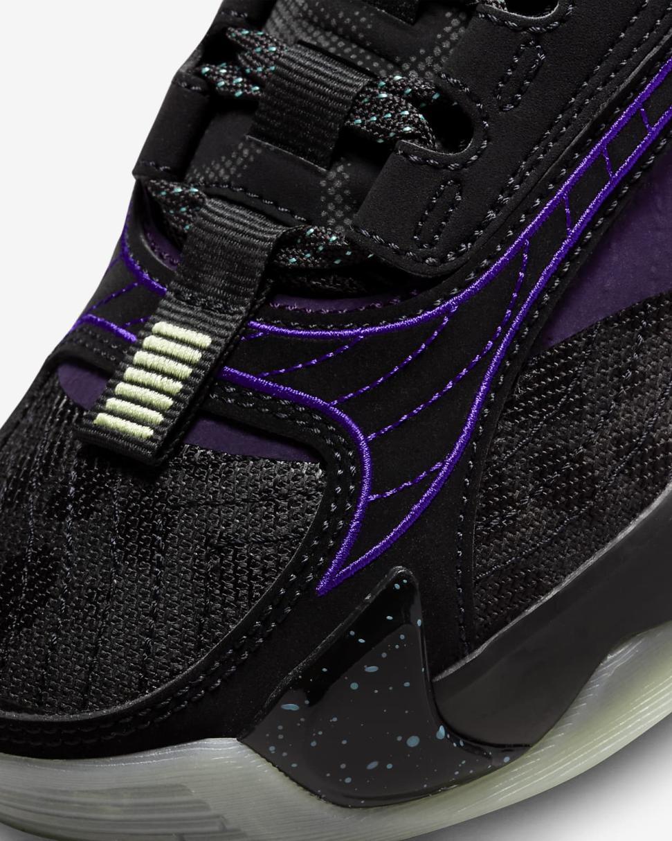 Luka 2 Black/Grand Purple/Aurora Green/Glow | Kids Nike Jordan