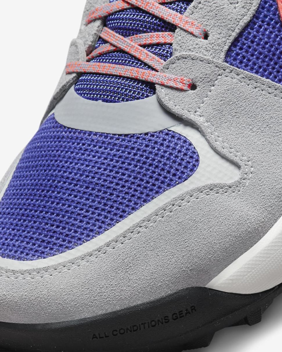 Nike ACG Lowcate Wolf Grey/Indigo Burst/Photon Dust/Bright Crimson | Mens Nike Lifestyle