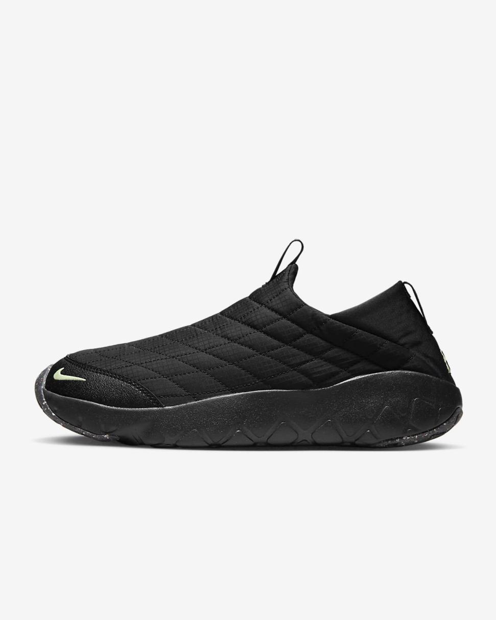 Nike ACG Moc 3.5 Black/Black/Glow/Barely Volt | Mens Nike Lifestyle