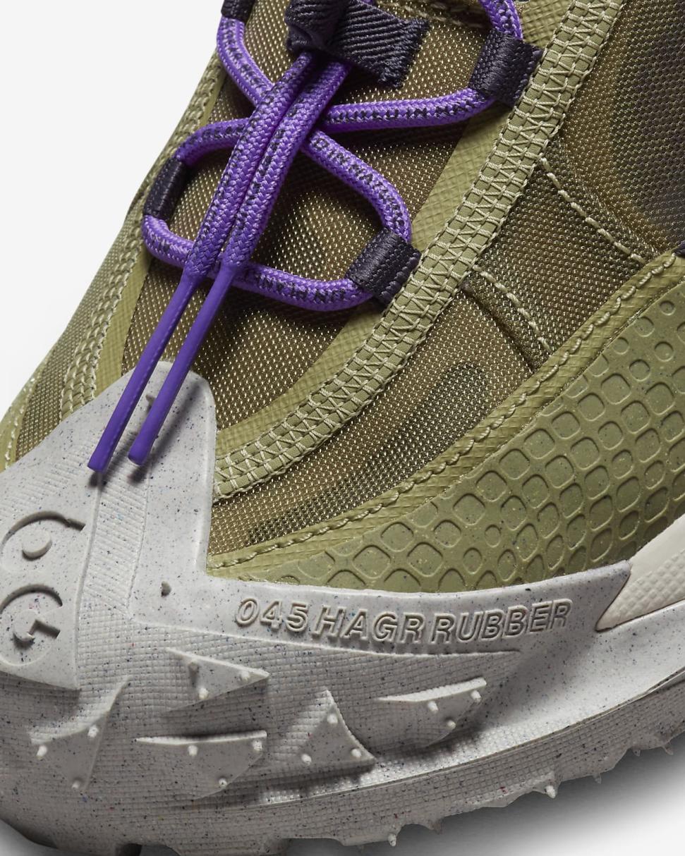 Nike ACG Mountain Fly 2 Low Neutral Olive/Action Grape/Light Orewood Brown/Gridiron | Mens Nike Lifestyle