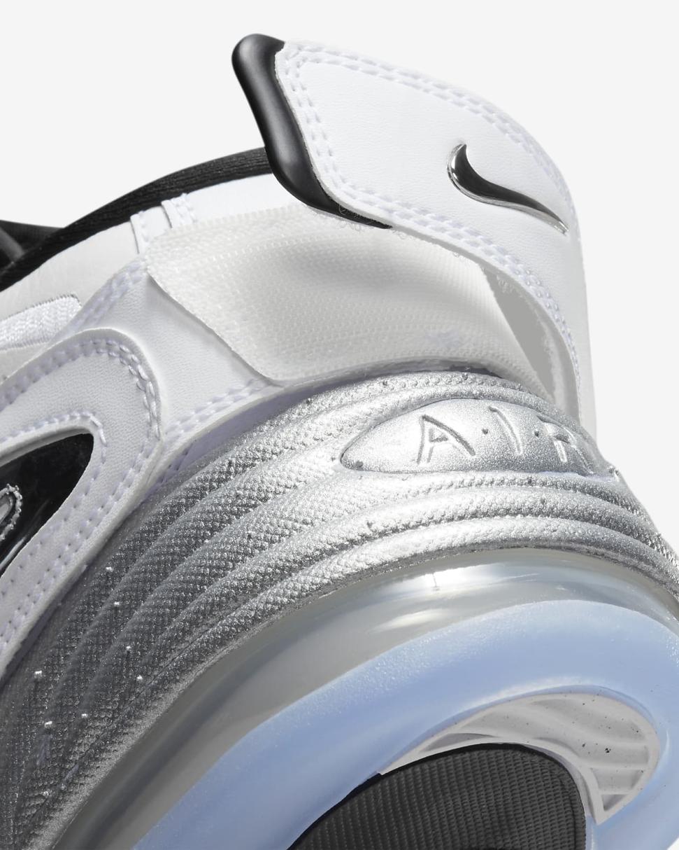Nike Air Adjust Force 2023 White/Black/Clear/Metallic Silver | Womens Nike Lifestyle