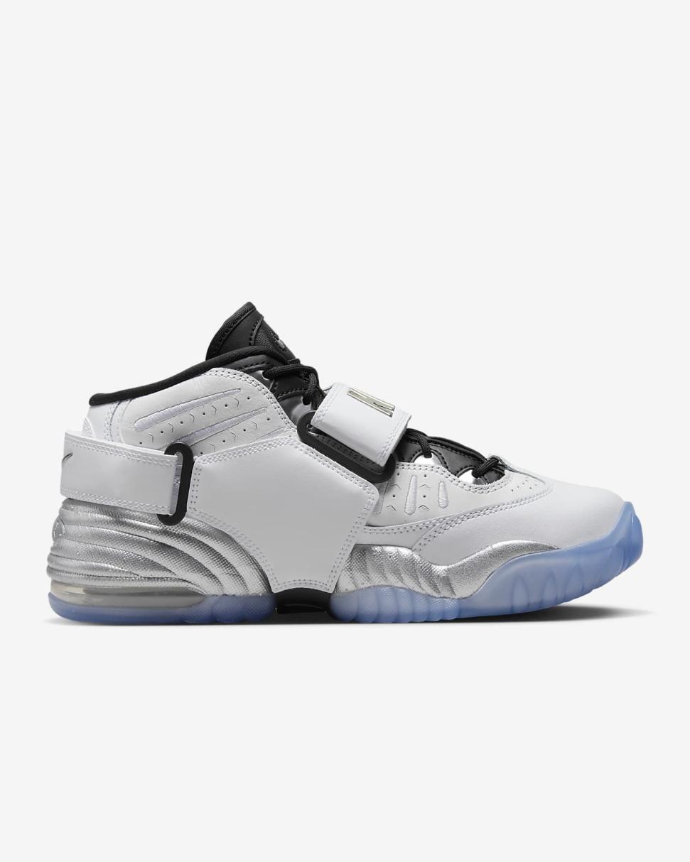 Nike Air Adjust Force 2023 White/Black/Clear/Metallic Silver | Womens Nike Lifestyle
