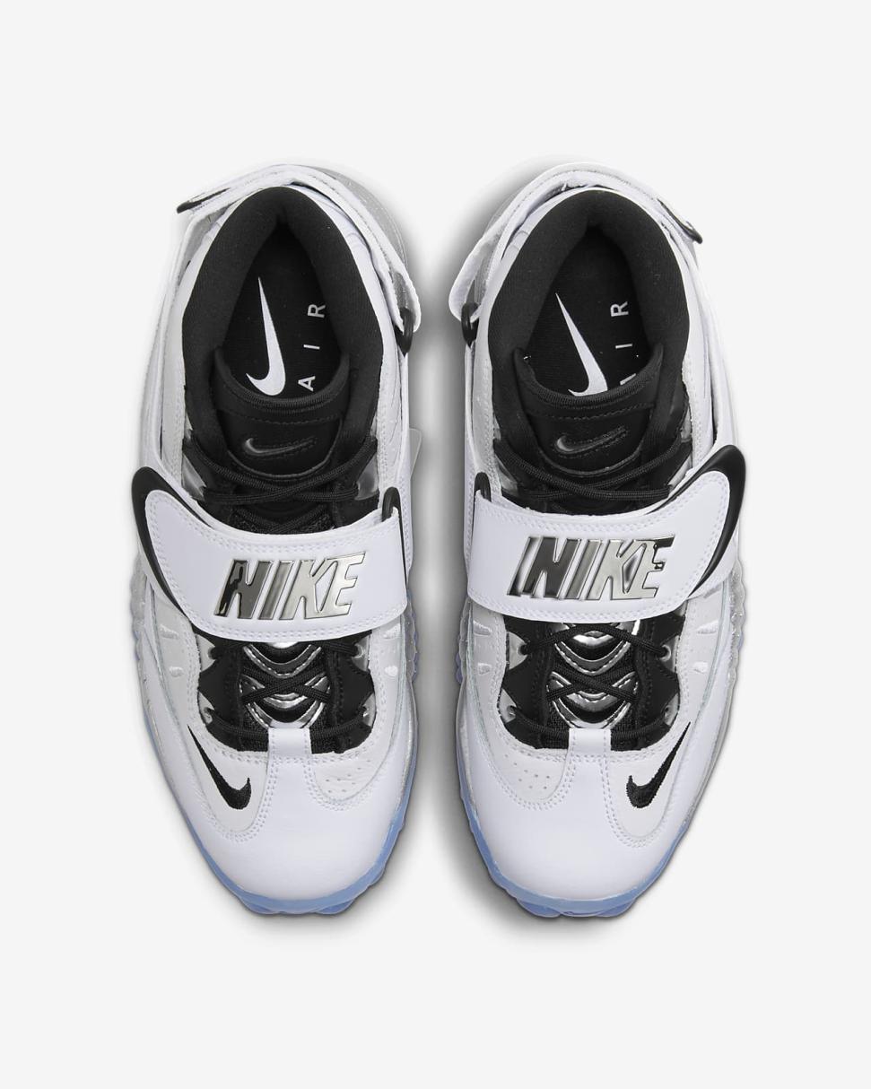 Nike Air Adjust Force 2023 White/Black/Clear/Metallic Silver | Womens Nike Lifestyle