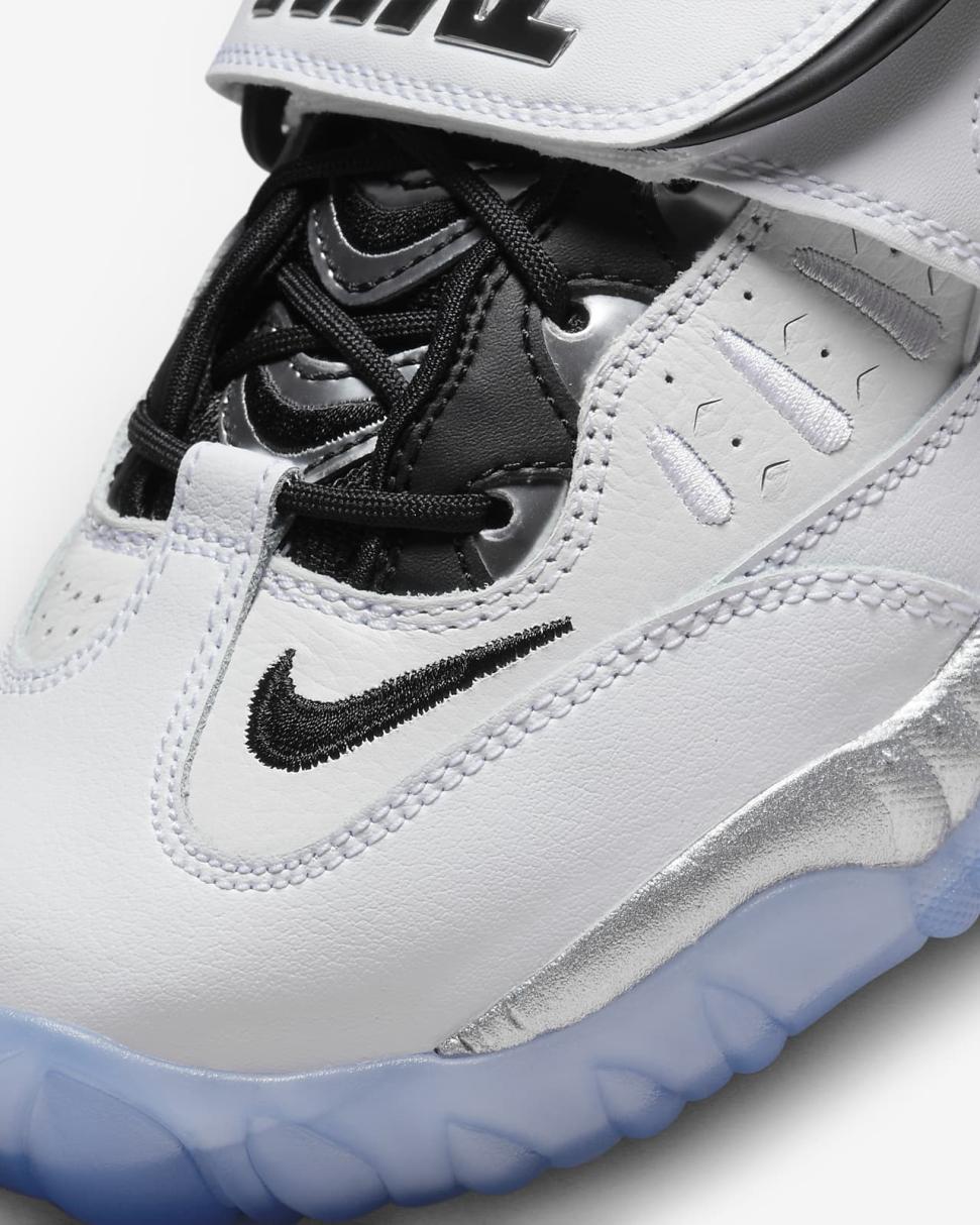 Nike Air Adjust Force 2023 White/Black/Clear/Metallic Silver | Womens Nike Lifestyle