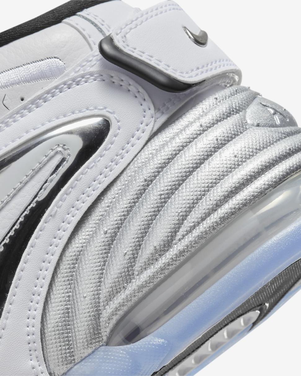 Nike Air Adjust Force 2023 White/Black/Clear/Metallic Silver | Womens Nike Lifestyle