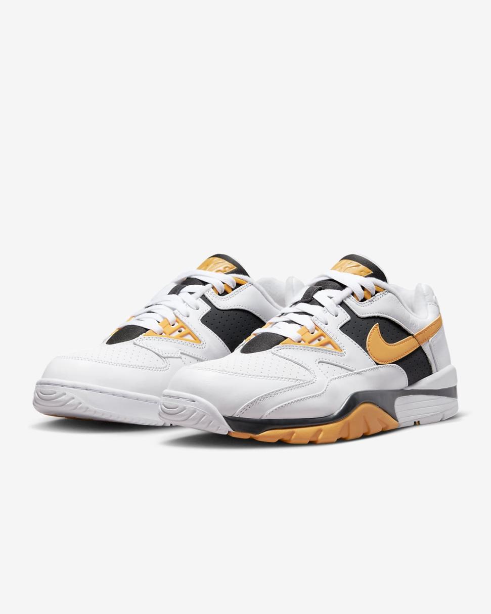 Nike Air Cross Trainer 3 Low White/Dark Smoke Grey/Kumquat | Mens Nike Lifestyle