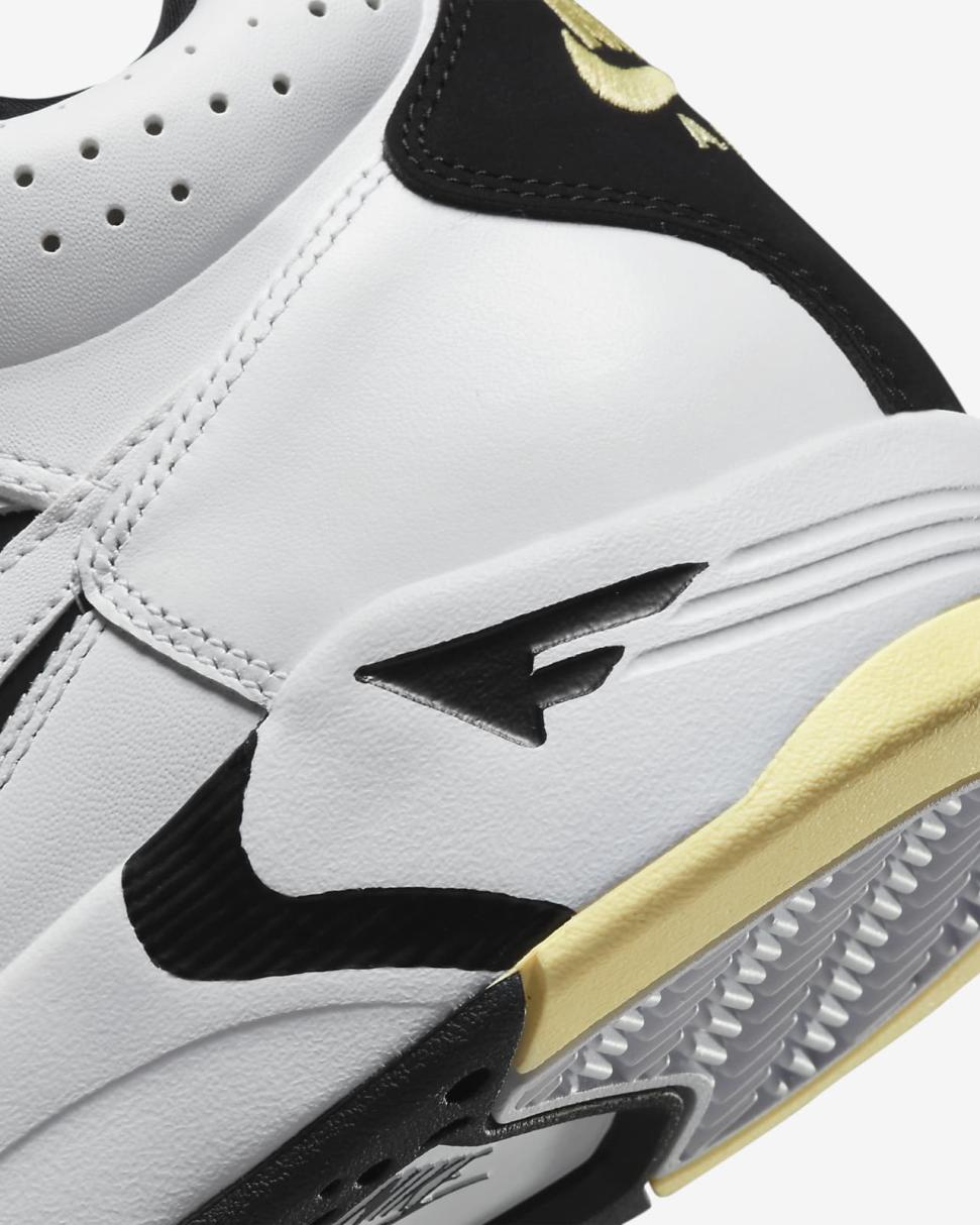 Nike Air Flight Lite Mid White/Lemon/Black/White | Mens Nike Lifestyle