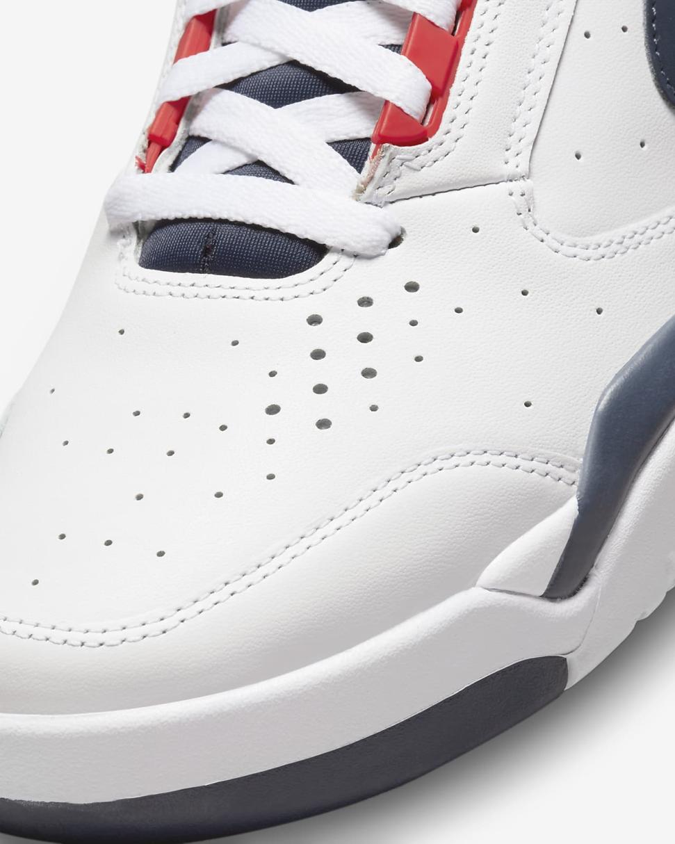 Nike Air Flight Lite Mid White/University Red/Metallic Gold/Midnight Navy | Mens Nike Lifestyle
