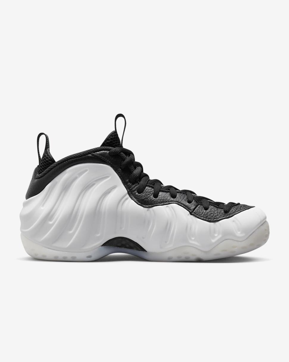 Nike Air Foamposite 1 White/Black/Cobalt Bliss/Metallic Silver | Mens Nike Lifestyle